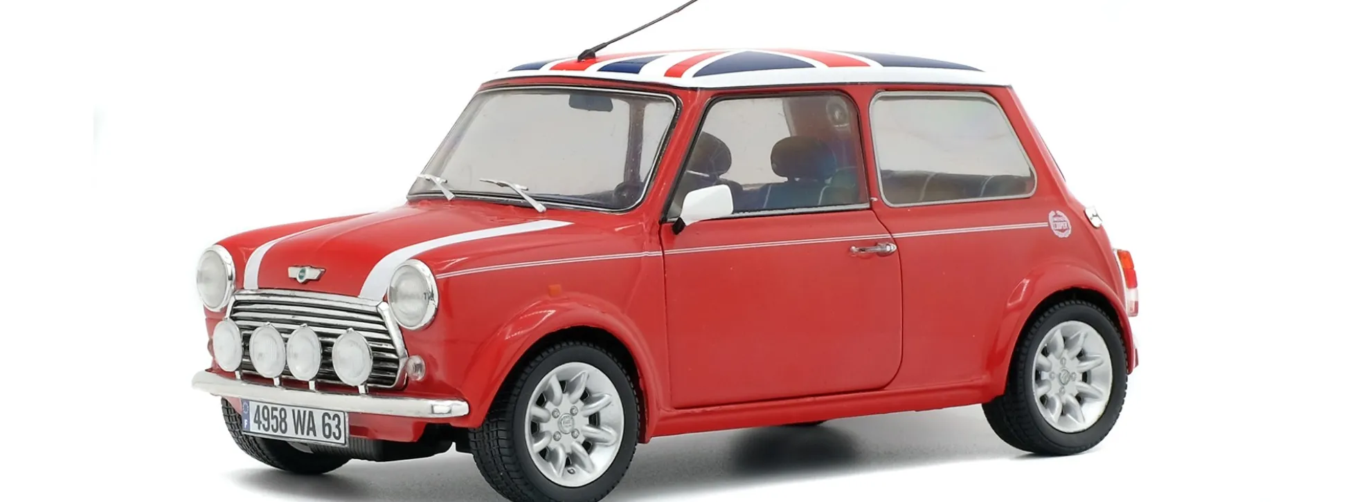 Solido 421184470 Mini Cooper Sport Union Jack rot | Modellauto 1:18