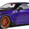Solido 421186110 Nissan GT-R R35 Liberty Walk Bodykit 2.0 2022 Purplezilla | Modellauto 1:18