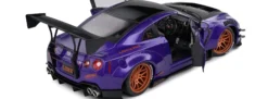 Solido 421186110 Nissan GT-R R35 Liberty Walk Bodykit 2.0 2022 Purplezilla | Modellauto 1:18