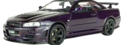 Solido 421438282 Nissan Skyline GT-R R34 purple | Modellauto 1:43