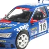 Solido 421186572 Peugeot 306 Maxi Startnummer 2 blau | Modellauto 1:18