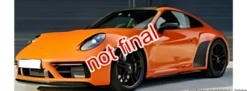 Solido 421438266 Porsche 992 Carrera 4 GTS orange | Modellauto 1:43