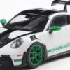 Solido 421438237 Porsche 992 GT3RS 2023 weiß/grün | Modellauto 1:43