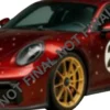 Solido 421186328 Porsche 911 GT3 RS X-Mas rot | Modellauto 1:18