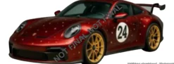 Solido 421186328 Porsche 911 GT3 RS X-Mas rot | Modellauto 1:18