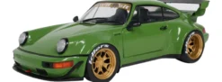 Solido 421186313 Porsche RWB Atlanta olivgrün | Modellauto 1:18