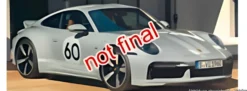 Solido 421438246 Porsche 992 Sport Classic 2023 grau | Modellauto 1:43