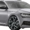 Solido 421186559 Skoda Superb Combi Mineral grau | Modellauto 1:18