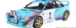 Solido 421186597 Subaru Impreza S5 WRC99 Startnummer 2 blau | Modellauto 1:18