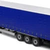 Solido 421240202 Tarpolin Anhänger blau | LKW-Modell 1:24