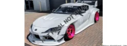 Solido 421186588 Toyota GR Supra LWB weiß/pink | Modellauto 1:18