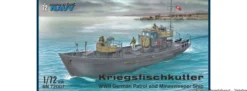 SpecialHobby 100-SN72007 Kriegsfischkutter Deutsches Minenjagdschiff | Schiffbausatz 1:72
