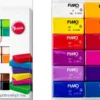 STAEDTLER 8023C FIMO® soft Basic Modelliermasse | mehrfarbig | ofenhärtend | Inhalt 24 x 25 g