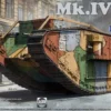 Takom 2076 Brit. WWI Panzer Mark IV | Militär Bausatz 1:35