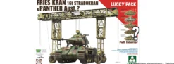 Takom 2108 Mobiler Portalkran Fries Kran + Panther Ausf. ? | Militär Bausatz 1:35