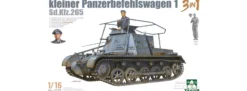 Takom TAK1017 Sd.Kfz.265 Kleiner Panzerbefehlswagen 1 3in1 | Panzermodell Bausatz 1:16