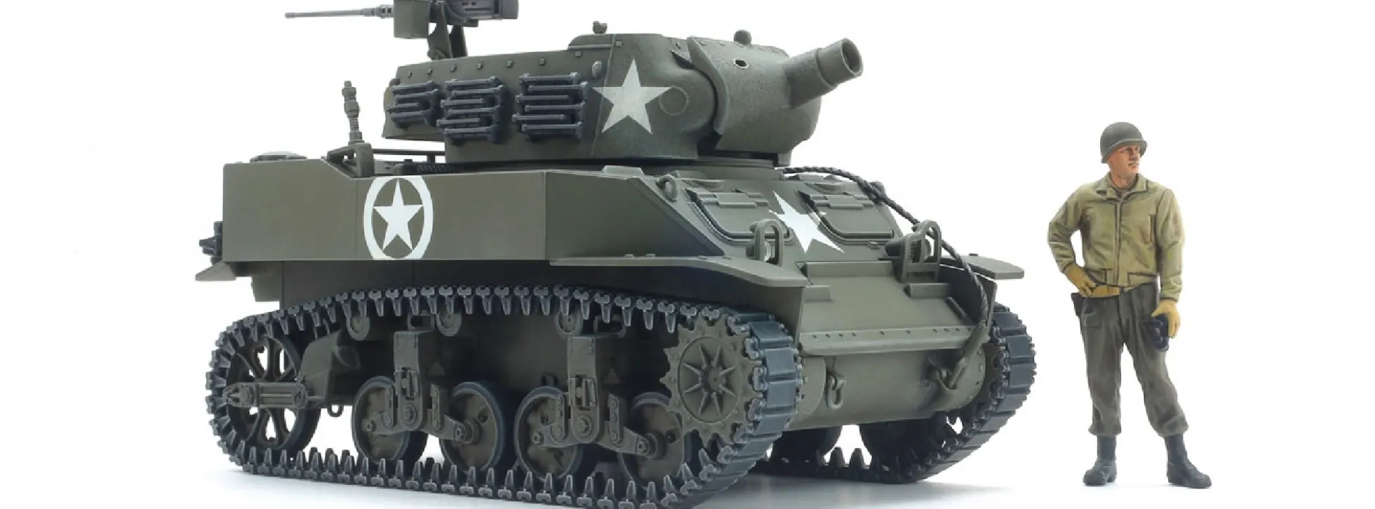 TAMIYA 32604 Amerikanische M8 Haubitze | Panzer Bausatz 1:48