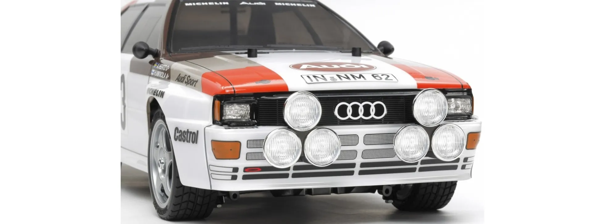 TAMIYA 58667 Audi Quattro Rally A2 TT-02 | RC Auto Bausatz 1:10