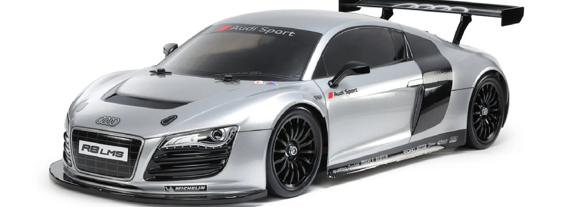 TAMIYA 47517 Audi R8 LMS 2008 TT-02 | Lackiert | RC-Car Bausatz 1:10