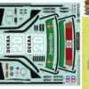 TAMIYA 319490173 Aufkleber BMW M3 Jägermeister 58760 | für Karosserien 1:10