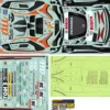 TAMIYA 319490062 Aufkleber für au TOMS GR Supra | für Karosserien 1:10