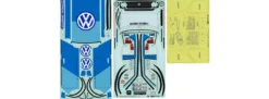 TAMIYA 319490076 Aufkleber für Golf II GTI 16V Rallye | für Karosserien 1:10