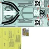 TAMIYA 319490156 Aufkleber für Mini Cooper Racing #58747 | Stickerbogen 1:10