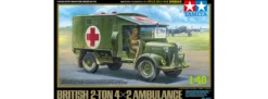 TAMIYA 32605 Britischer 2-Tonner 4x2 Krankenwagen | Militär Bausatz 1:48