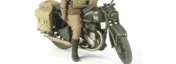 TAMIYA 35316 Britisches BSA M20 Motorrad Militär Polizei | Militär Bausatz 1:35