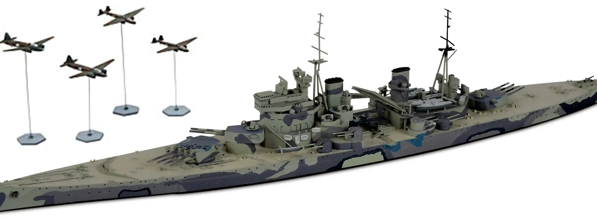 TAMIYA 31615 Brit. Prince of Wales Schlachtschiff | Schiff Bausatz 1:700