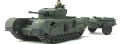 TAMIYA 32594 Churchill Mk.VII Crocodile | Militär Bausatz 1:48