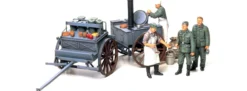 TAMIYA 35247 Deutsche Feldküche inkl. 4 Figuren Bausatz 1:35