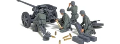 TAMIYA 35392 Dt. PaK 38 5cm mit Mannschaft | Geschütz Bausatz 1:35