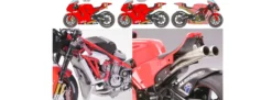 TAMIYA 14101 Ducati Desmosedici Motorrad Bausatz 1:12