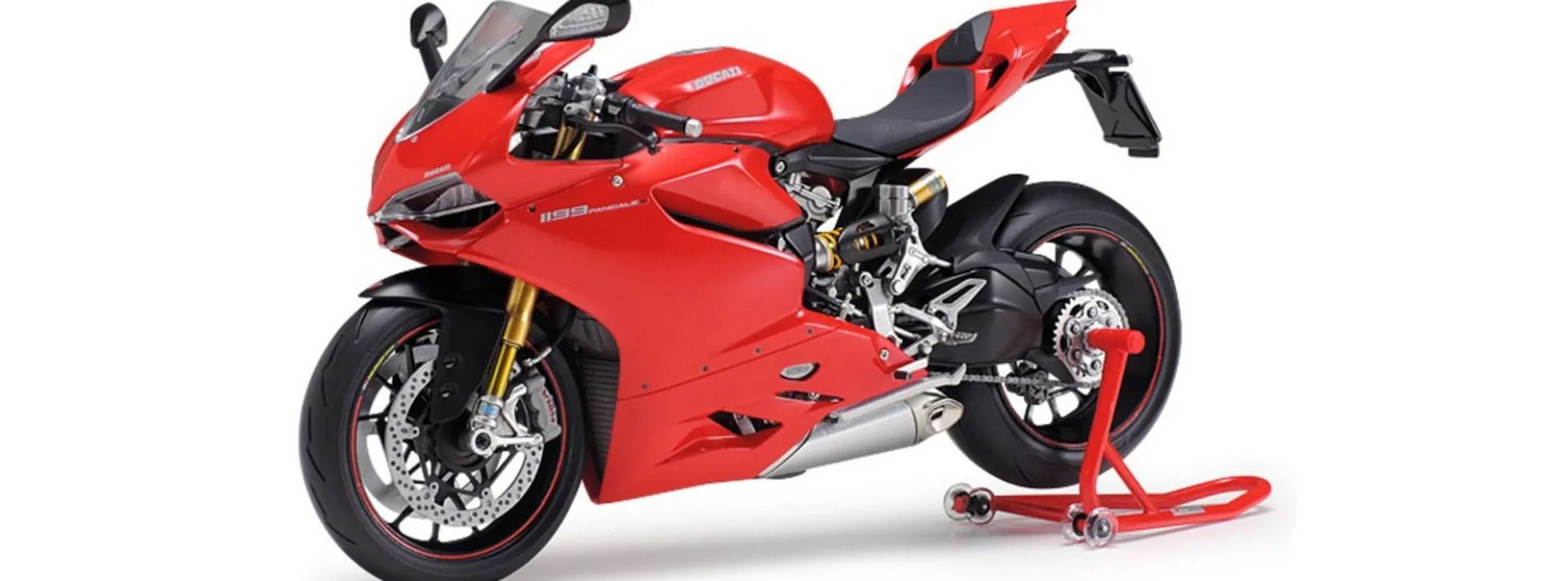 TAMIYA 14129 Ducati 1199 Panigale S Motorrad Bausatz 1:12