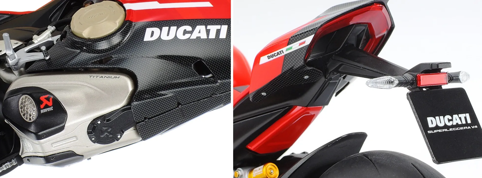 TAMIYA 14140 Ducati Superleggera V4 | Motorrad Bausatz 1:12