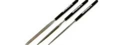 TAMIYA 74104 Feilenheft-Set Basic | 3-teilig | Modellbau-Werkzeug