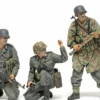 TAMIYA 35382 Figuren-Set Deutsche Infanterie 1943-45 | 5 Stück | Figuren Bausatz 1:35
