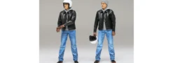 TAMIYA 14137 Figur Street Rider | Motorrad Figur Bausatz 1:12