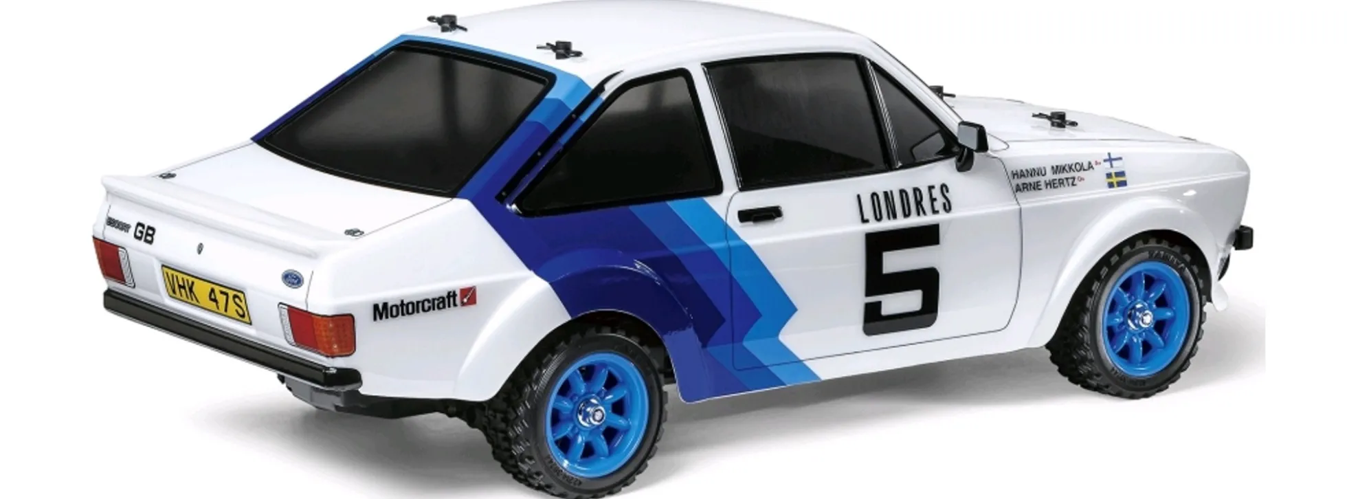 TAMIYA 58687 Ford Escort Mk.II Rallye MF-01X | RC Auto Bausatz 1:10