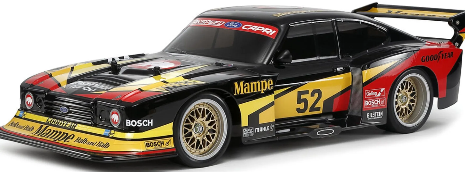 TAMIYA 47526 Ford Zakspeed Capri MAMPE TT-02 | RC Auto Bausatz 1:10