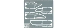 TAMIYA 74105 Fotoätz-Sägeblatt 0,15 mm | 4 Stück | Modellbau-Werkzeug