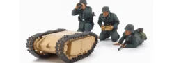 TAMIYA 35357 German Assault Pioneer Team + Goliath Set | Militär Bausatz 1:35
