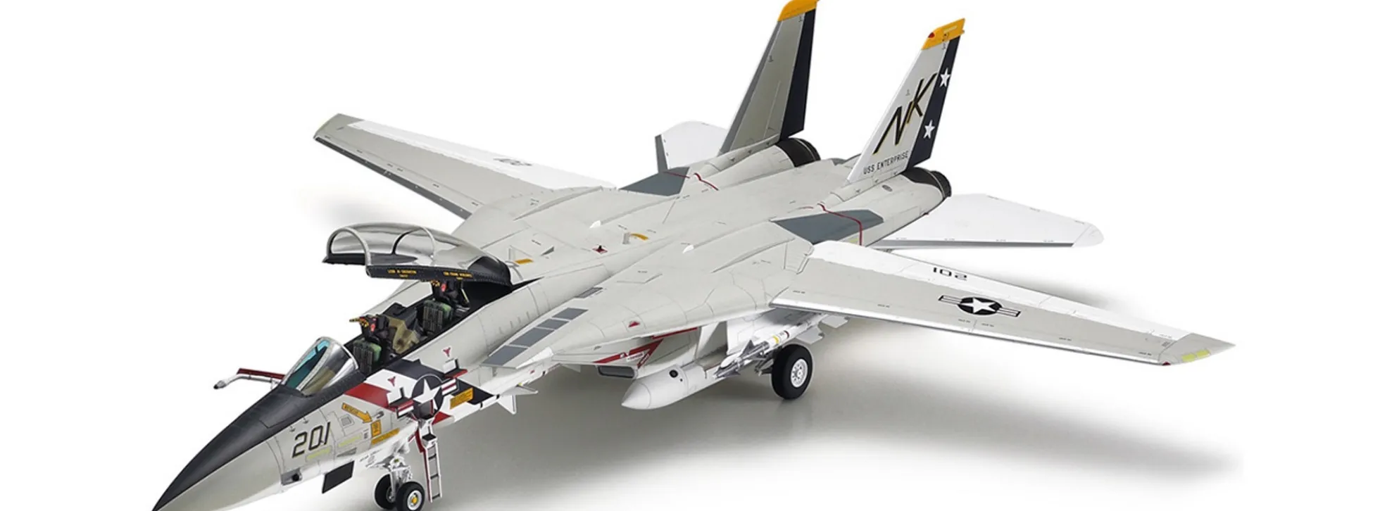 TAMIYA 61114 Grumman F-14A Tomcat | Flugzeug Bausatz 1:48