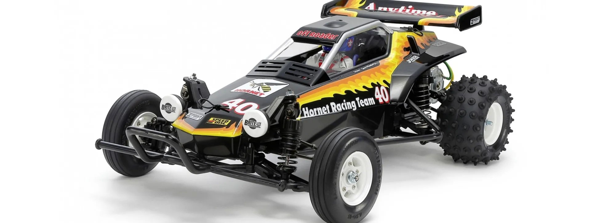 TAMIYA 58742 Hornet EVO. | 40 Jahre Edition | RC Auto Bausatz 1:10