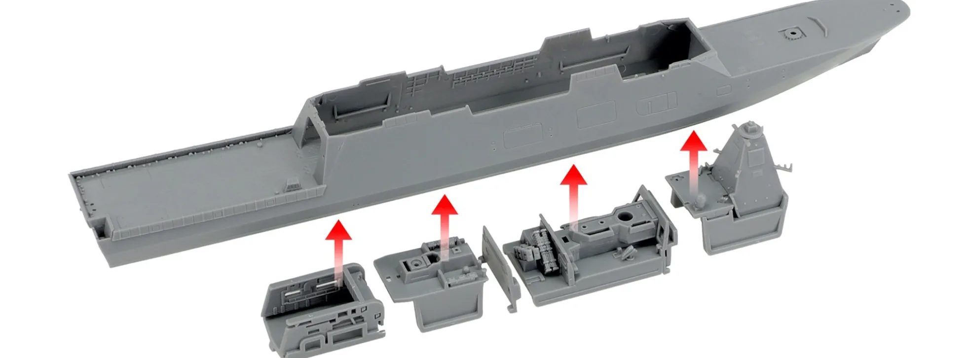 TAMIYA 31037 JMSDF FFM-1 Mogami Mehrzweckfregatte | Schiff Bausatz 1:700