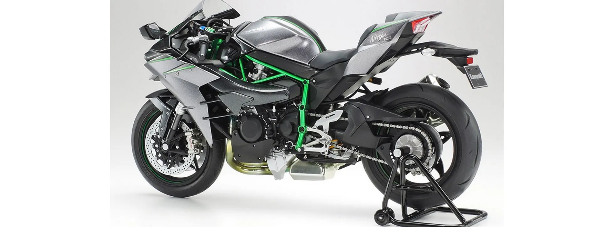 TAMIYA 14136 Kawasaki Ninja H2 Carbon | Motorrad Bausatz 1:12