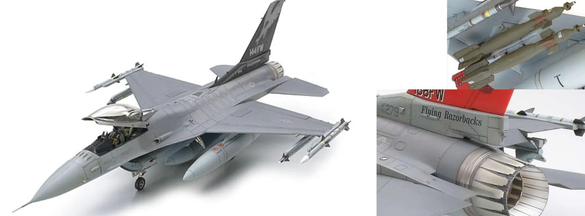 TAMIYA 61101 Lockheed F-16C Flugzeug Bausatz 1:48