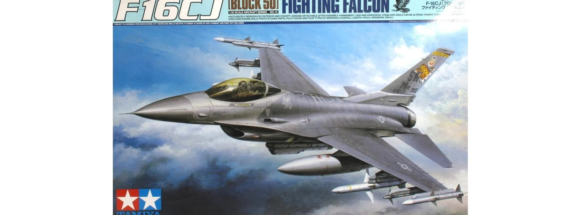 TAMIYA 60315 Lockheed Martin F-16CJ Flugzeug Bausatz 1:32