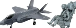 TAMIYA 61124 Lockheed US F-35A Lightning II | Premium Flugzeug Bausatz 1:48